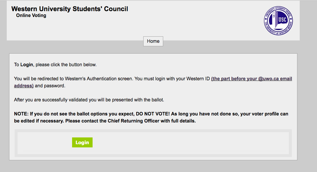 USC voting